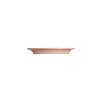 Service de table 27 pièces, rose/blanc, en porcelaine