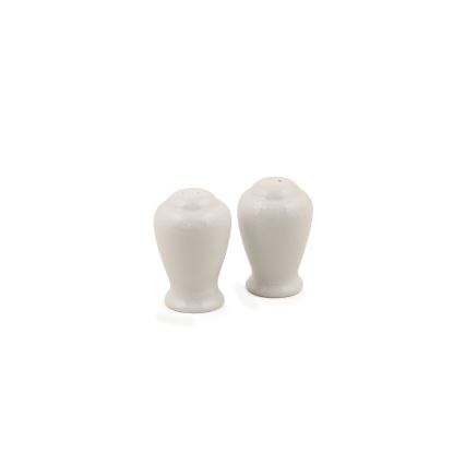 Service de table 53 pièces en porcelaine blanche