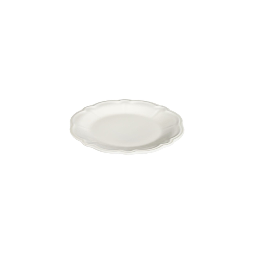 Service de vaisselle 24 pièces en porcelaine blanche