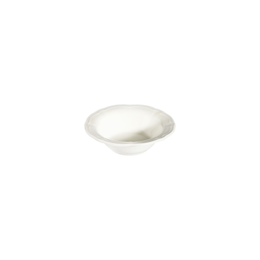 Service de vaisselle 24 pièces en porcelaine blanche