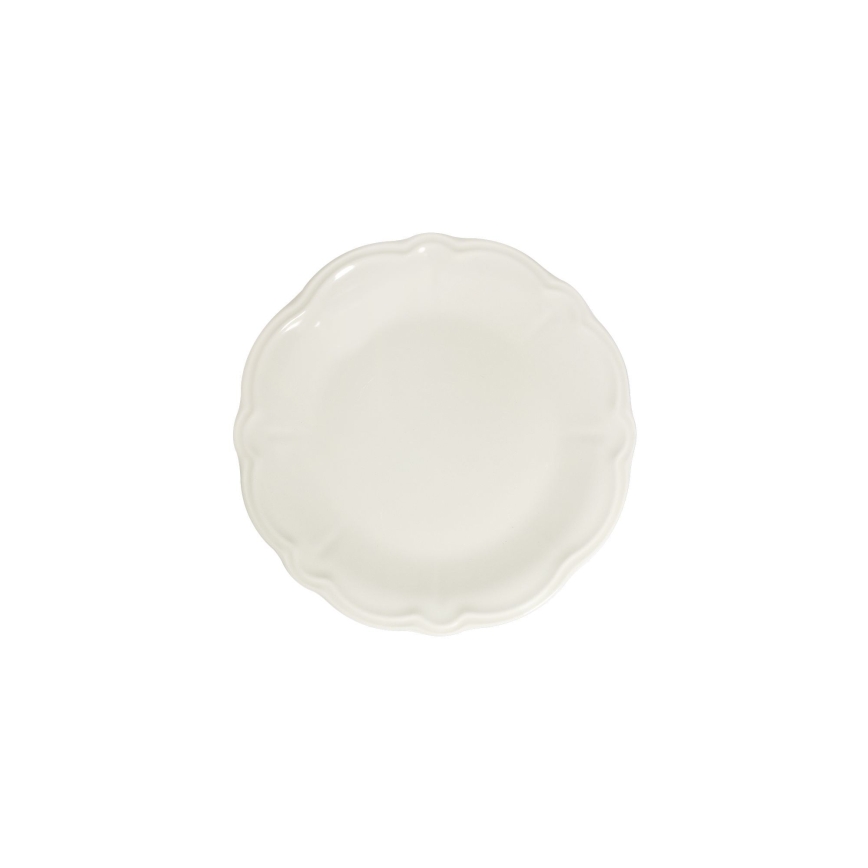 Service de vaisselle 24 pièces en porcelaine blanche