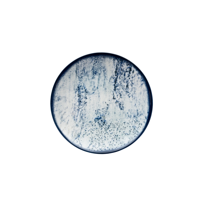 Serviesset 24-delig blauw/porselein