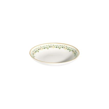 Serviesset 24-delig crème/beige/groen/porselein