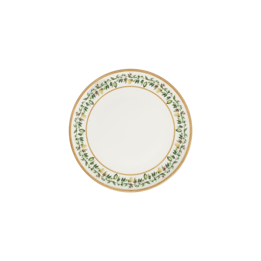 Serviesset 24-delig crème/beige/groen/porselein