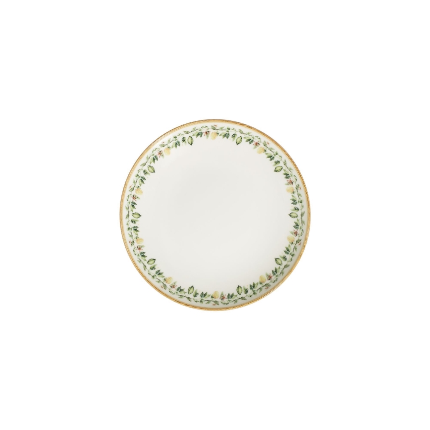 Serviesset 24-delig crème/beige/groen/porselein