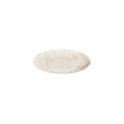 Serviesset 24-delig roze/beige/porselein