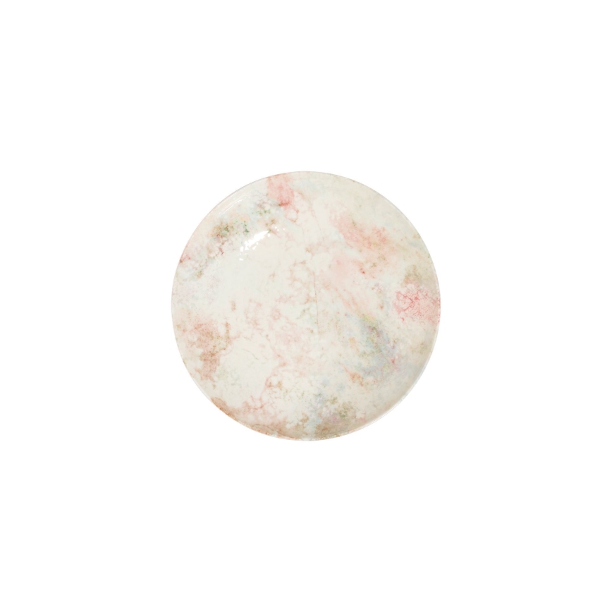 Serviesset 24-delig roze/beige/porselein