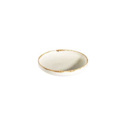 Serviesset 24-delig, wit/beige, porselein