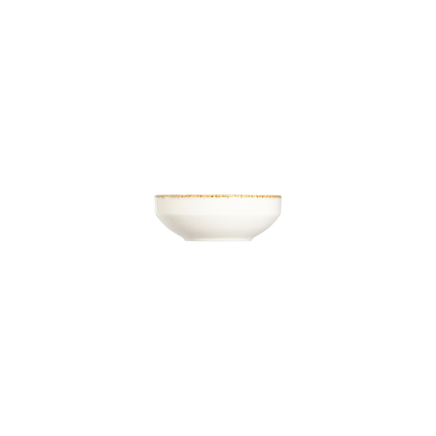 Serviesset 24-delig, wit/beige, porselein