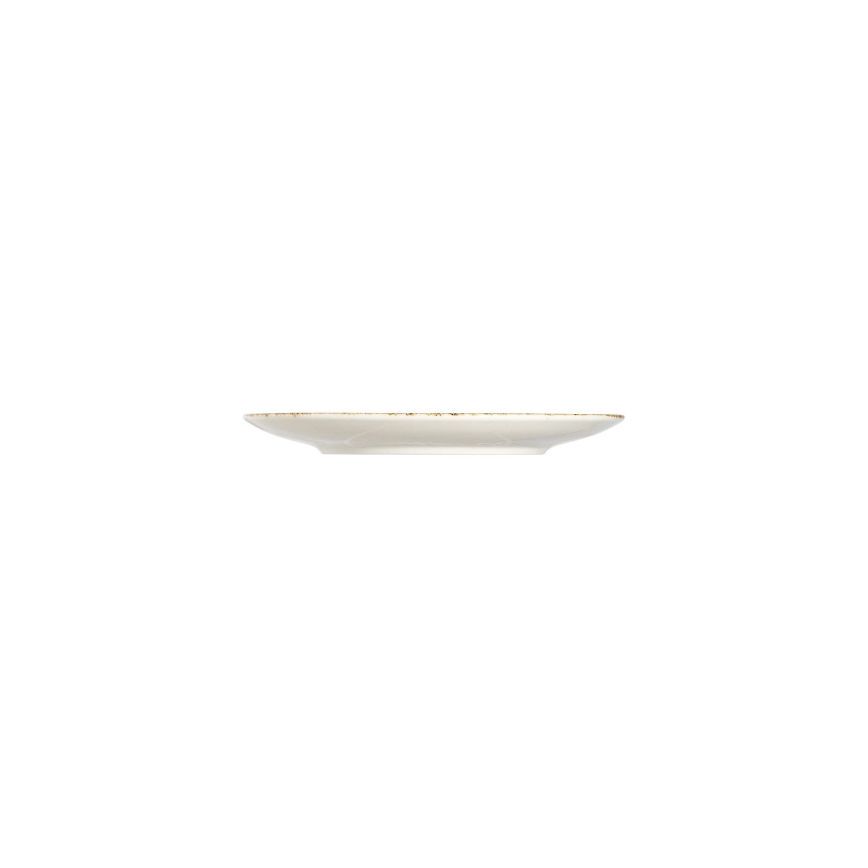 Serviesset 24-delig, wit/beige, porselein