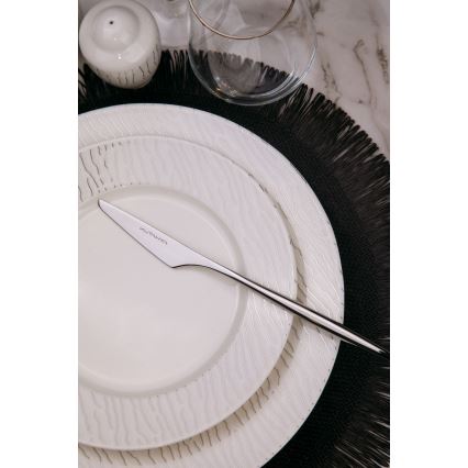 Serviesset 26-delig wit/zilver/porselein