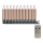 SET 10x LED Kerst Decoraties LED/1xAAA + afstandsbediening