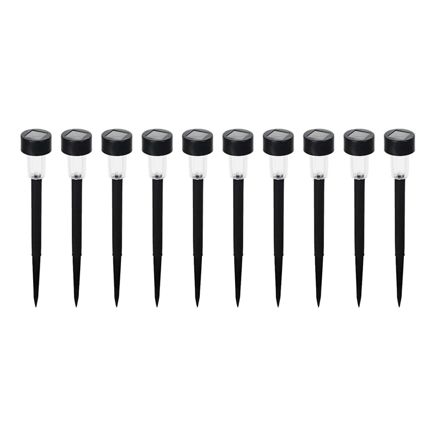 SET 10x LED Solar lamp LED/0,06W/1,2V 6000K IP44 40 mAh