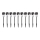 SET 10x LED Zonne-energie lamp LED/0,06W/1,2V 6000K IP44 40 mAh