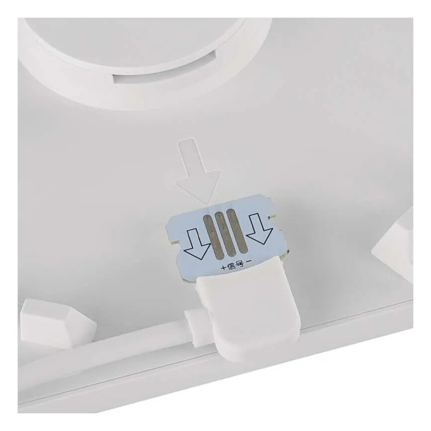 SET 10x RGBIC Dimbaar lichtpaneel LED/1,9W/230V Wi-Fi Tuya