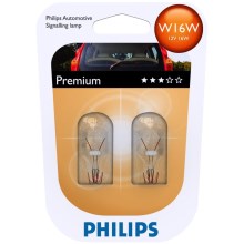 SET 2x Ampoule pour voiture Philips VISION 12067B2 W16W W2,1x9,5d/16W/12V