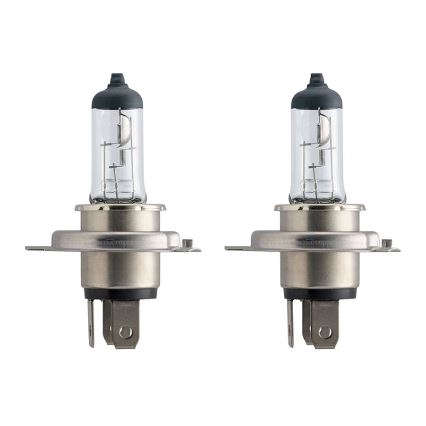 SET 2x Autolamp Philips VISION 12342PRC2 H4 P43t-38/60W/55W/12V