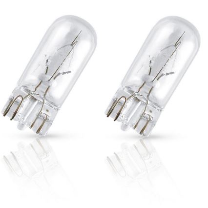 SET 2x Autolamp Philips VISION PLUS WB T10 W2,1x9,5D/6W/12V