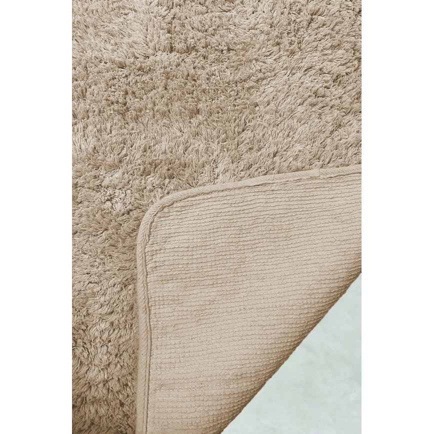 SET 2x Badkamer mat 60/100 cm beige
