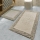 SET 2x Badmat PIANTE 60/100 cm bruin