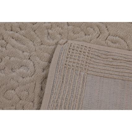 SET 2x Badmat PIANTE 60/100 cm bruin