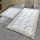 SET 2x Badmat STONE 60/100 cm wit