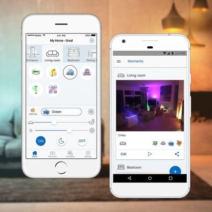 SET 2x Dimbare LED-lamp GU10/6,5W/230V 2700-6500K Wi-Fi - WiZ