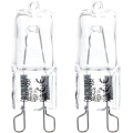 SET 2x Industriële lamp G9/40W/230V 2700K - Aigostar