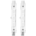 SET 2x Industriële lamp J78 R7s/120W/230V 2900K - Aigostar