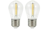 SET 2x LED Lamp PARTY E27/0,5W/36V
