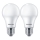 SET 2x LED Lamp Philips A60 E27/10W/230V 4000K