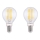 SET 2x LED Lamp VINTAGE E14/4W/230V 2700K - Globo 10589-2K
