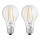 SET 2x LED Lamp VINTAGE E27/6,5W/230V