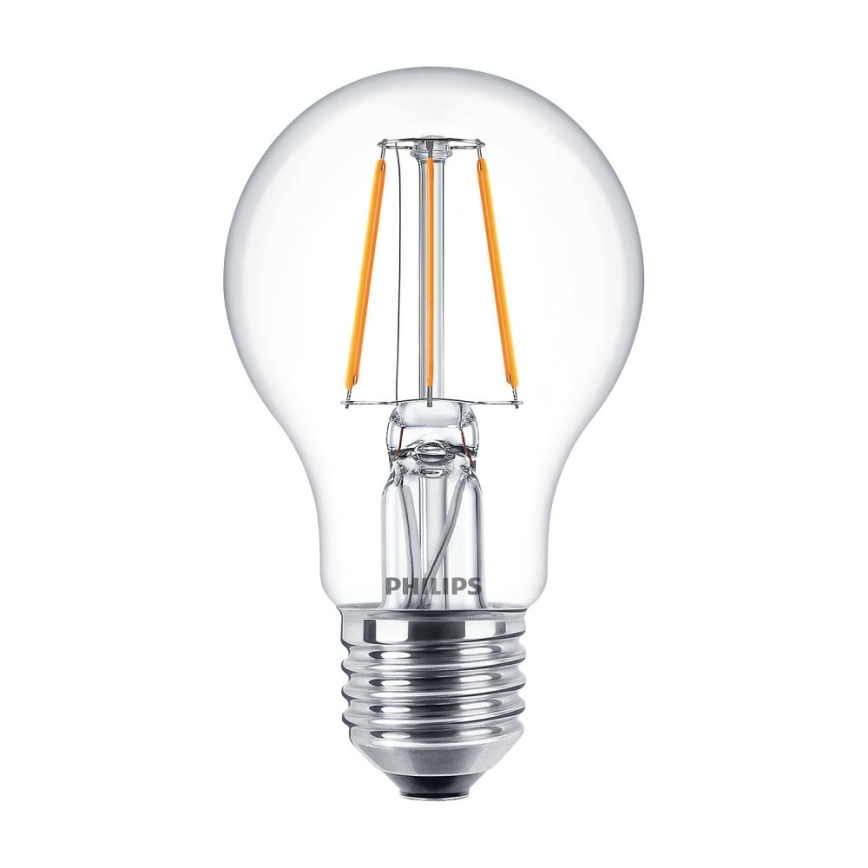 SET 2x LED Lamp VINTAGE Philips A60 E27/4.3W/230V 2700K