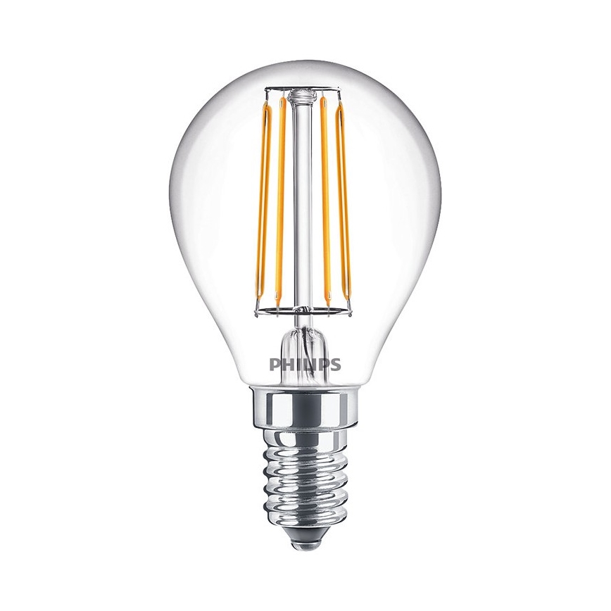 SET 2x LED Lamp VINTAGE Philips E14/4,3W/230V 2700K