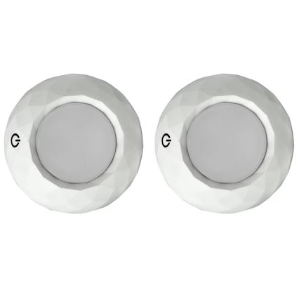 SET 2x LED Oriëntatieverlichting aanraken LED/4,5V/3xAAA