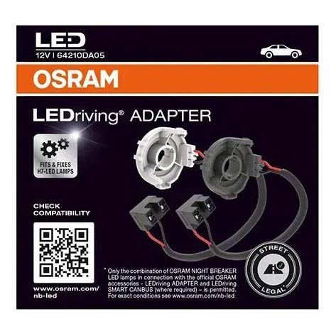 SET 2x LEDriving Adapter - Osram