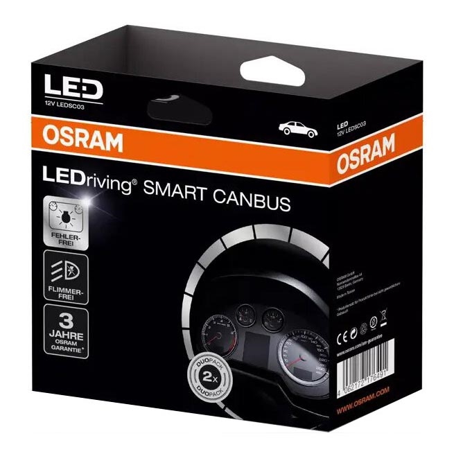 SET 2x LEDriving SMART CANBUS - Osram
