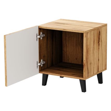SET 2x Nachtkastje VAMOS 52x45 cm eiken wotan