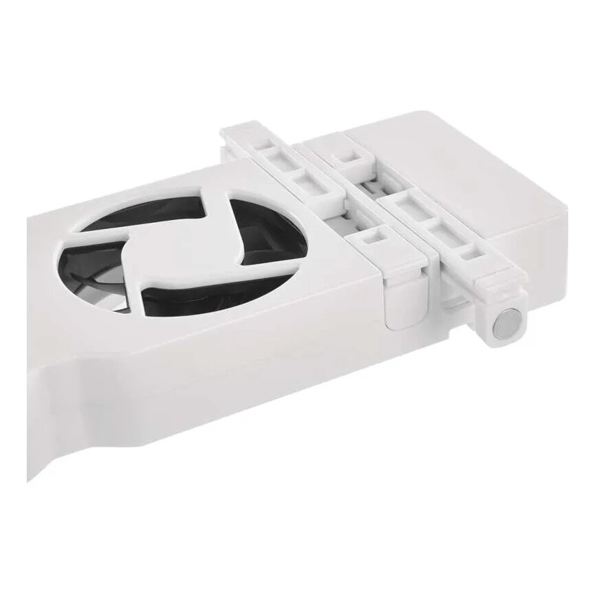 SET 2x Radiatorventilator 5/230V wit
