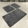 SET 3x Badmat ALYA 60/60/100 cm antraciet