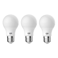 SET 3x LED Lamp A60 E27/4,8W/230V 2700K - GP