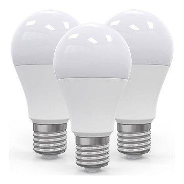 SET 3x LED Lamp E27/12W/230V 2800K