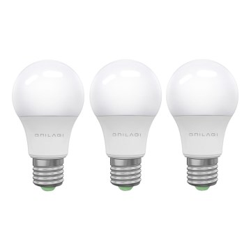 SET 3x LED Lamp ECOLINE A60 E27/15W/230V 6500K - Brilagi