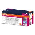 SET 3x LED Lamp PAR16 GU10/6,9W/230V 4000K - Osram