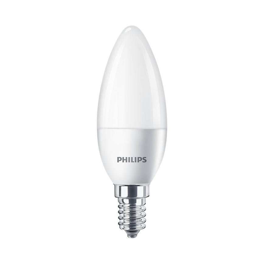 SET 3x LED Lamp Philips B35 E14/4W/230V 2700K