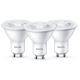 SET 3x LED Lamp Philips GU10/4,7W/230V