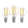SET 3x LED Lamp VINTAGE P45 E14/7W/230V 2700K - Eglo 110303