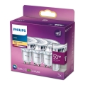 SET 3x LED Lampen Philips GU10/4,6W/230V 2700K