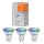 SET 3x LED RGBW Dimbare lamp SMART+ GU10/4,9W/230V 2700K-6500K Wi-Fi Wi-Fi - Ledvance